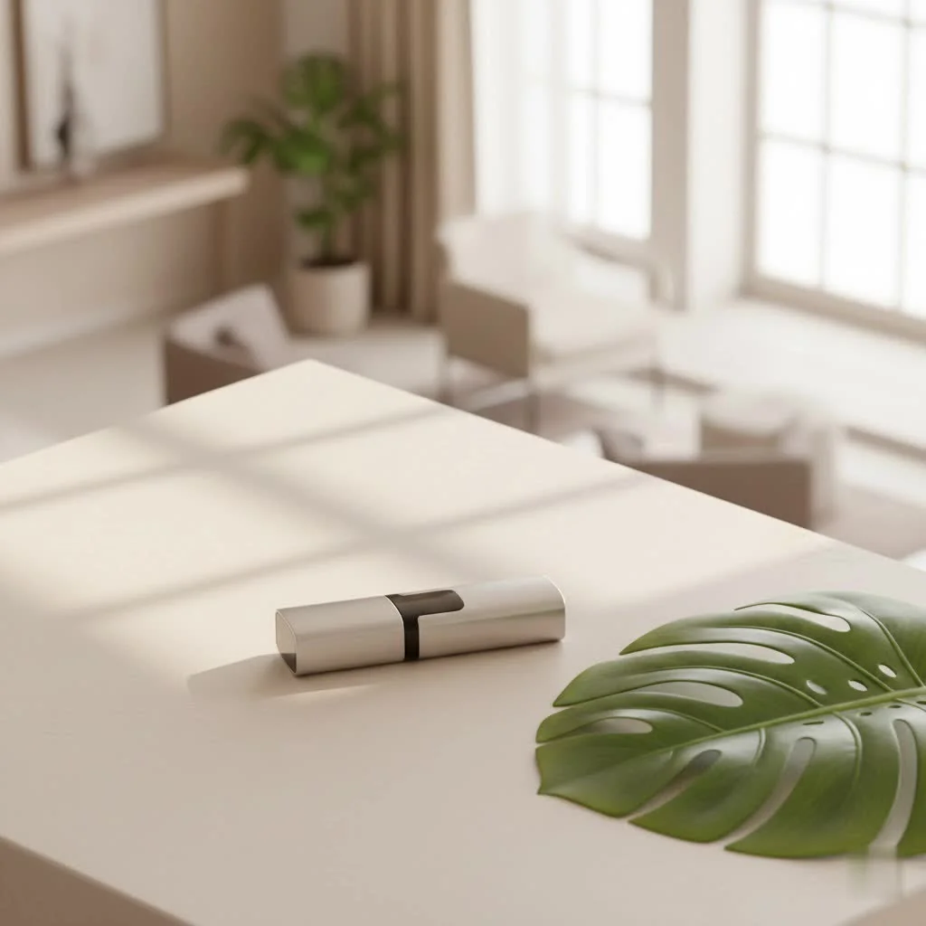 Secure USB flash drive with a digital lock icon